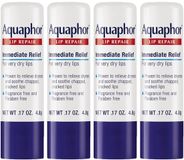 Aquaphor Lip Repair Stick - Lipbeschermer - Hydraterende lippenbalsem 4 stuks