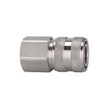 RIEGLER 107337-243.111 snelsluitkoppeling NW 7,2, roestvrij staal 1.4305, G 1/4 IG, 1 stuk