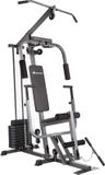 Station d'alimentation Homegym - Appareil de fitness - Entraînement de force - Système modulaire - 203 cm de haut - Noir