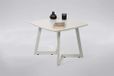 M2 Kollektion Tibet 1 salontafel, metaal, wit, 60x46x60
