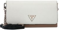 GUESS Noelle II Xbody Flap Organizer Tan Multi wit Schoudertas