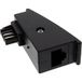 InLine 69948F Tae-F adapter, stekker naar RJ45 bus, 8P2C voor Fritzbox zwart