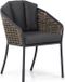 Santika Furniture Santika Tika/Rockville 160 cm dining tuinset 7-delig