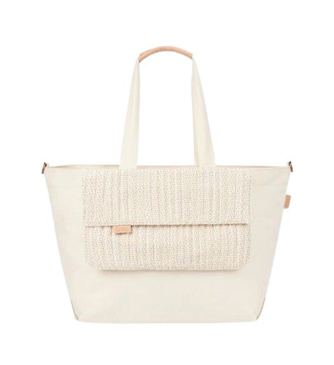 BabyMoov Tote Bag Bloom Beige Cotton