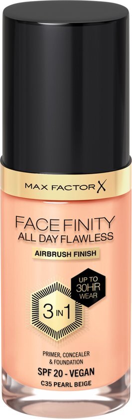 Max Factor Facefinity All Day Flawless C35 Pearl Beige Foundation