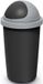 PromoHome Vuilnisbak Keuken 50 Liter Rond Schuifdeksel Gerecycled Plastic