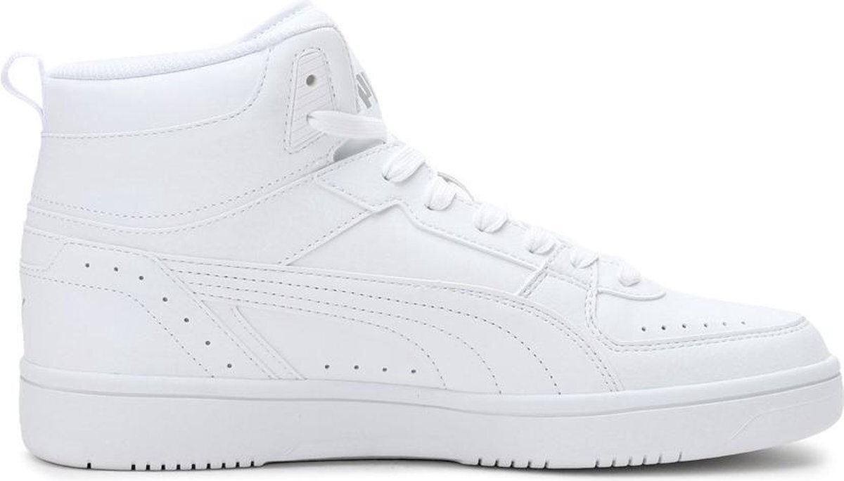 PUMA Rebound JOY Heren Sneakers - White-Puma Silver - Maat 45