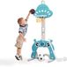 Unyqoos® Ensemble de sport réglable pour enfants avec basket-ball, football et plus