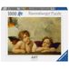 Ravensburger - Puzzel voor volwassenen - puzzel 1000 stukjes - kunstcollectie - Putti, detail van de Sixtijne Madone van Raphaël - volwassenen en kinderen vanaf 14 jaar - hoogwaardige puzzel