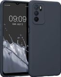 kwmobile telefoonhoesje geschikt voor Oppo A16 / A16s / A54s - Mat Zwart