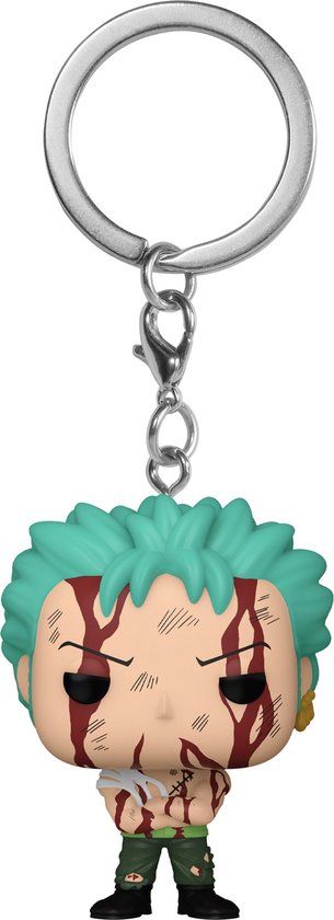 Funko Rocket Pop! Keychain: One Pice - Roronoa Zoro (Nothing Happend)