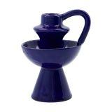 House Doctor Kandelaar Diva blauw 14cm (Aardewerk)