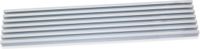 Emuca Ventilatierooster voor ovens, 600 mm, Aluminium, Mat geanodiseerd