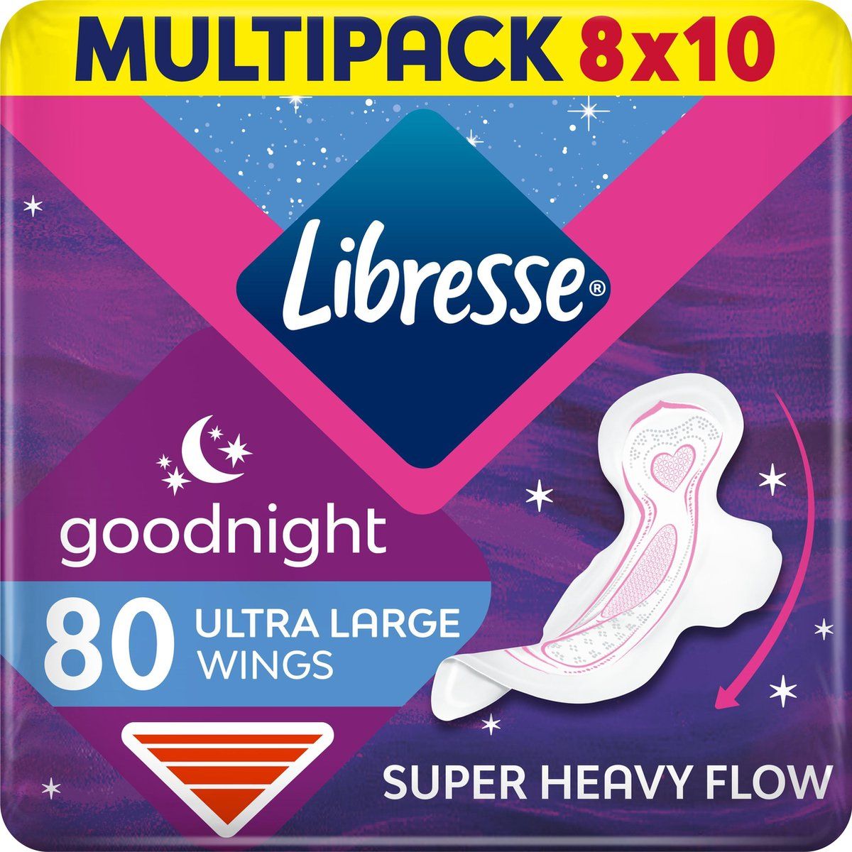 Libresse Ultra Goodnight Wing Maandverband - 7322540920857