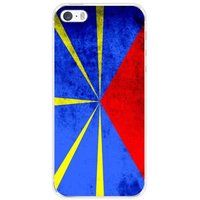 1001 coques Apple iPhone SE Reunion Flag Siliconen hoesje