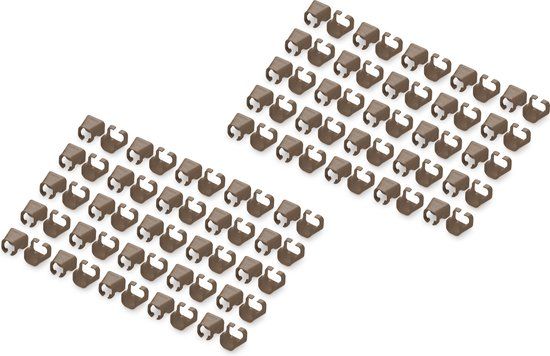 Digitus A-CC-BR Kleurcoderingsclip Bruin Cat5e/6 100 stuks