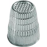 Prym Naaidobbelsteen met antislip noppen, rand, metaal, zilver, 10,5 x 4 x 0,02 cm