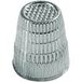 Prym Naaidobbelsteen met antislip noppen, rand, metaal, zilver, 10,5 x 4 x 0,02 cm
