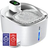 Cat Elite® Stream - Premium Drinkfontein Kat | Draadloos - Waterdispenser met Sensor en Accu - Incl. 2 Filters - 4L - Fluisterstil - RVS Wit