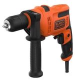 BLACK + DECKER Schroefboormachine BEH200K-QS, 500W, boorkop met één sleutel, 13 mm