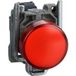 Schneider Electric - Voyant Rond Ø22 - Ip66 - Rouge - Led Intégrée - 120v - Xb4bvg4