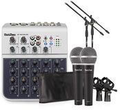 SubZero 6-kanaals Mini Mixer en Microfoon Pakket