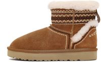 DERIMOD Teddy Boots Suede Leather Teddy Boots