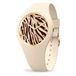 Ice-Watch - ICE wild Almond skin Zebra - Beige montre pour femme avec bracelet en silicone - 025892 (Small 37 mm)