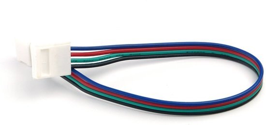 Groenovatie LED Strip RGB Klik Connector 4-Aderig Soldeervrij