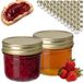 Merkloos Relaxdays Weckpot - set van 50 - 120 ml - met deksel