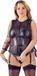 Cottelli Bondage body – met arm boeien – 4XL – Zwart