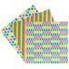 Baker Ross VC196 Neon bedrukt papier 90 g/m² - Set van 30, Neon patroon knutselpapier