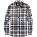 OLYMP Casual Regular Fit Flanellen Overhemd marine, Ruit