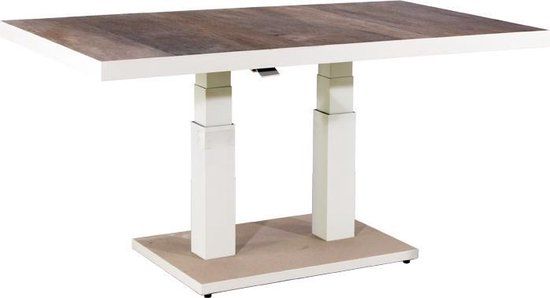 Merkloos Oosterik Home Lounge tafel Farmington Vierkant Aluminium