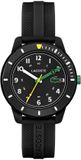 Lacoste Mini Tennis LC2030052 Unisex Polshorloge Staal Zwart 34mm