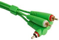 UDG Ultimate Kabel (RCA Recht - RCA Hoek) Groen 3m