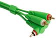 UDG Ultimate Kabel (RCA Recht - RCA Hoek) Groen 3m