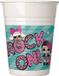 Borrelglazen, L.o.l. Surprise! Feestbekers Meisjes 200 Ml 8 Stuks Multicolor Rietjesbeker Kunststof