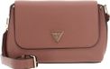 GUESS Schoudertas Meridian Flap Crossbody Bag Rosewood Oud roze