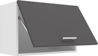 VCM Keukenkast breedte 60 cm Draaikast Wandkast Keuken Keukenmeubels Esilo Wit / Antraciet