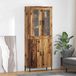 vidaXL Hoge kast, gerecycled hout, 69,5 x 34 x 180 cm, houtvezel