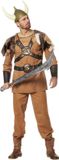 Wilbers&Wilbers Venijnig Vinnige Viking Kostuum - Mannen - Bruin - 3XL