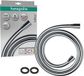 hansgrohe Isiflex - universele Doucheslang 1,60 m, met bescherming tegen verdraaien, flexibele doucheslang met anti-knikbescherming, incl. afdichtringen, chroom, 28276000