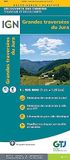 89026 Fietskaart - Wandelkaart 89026 Grandes traversees du Jura met GR-5 | I