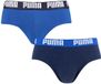 Puma Heren slips 2-pak- Everyday Brief - L - Blauw.