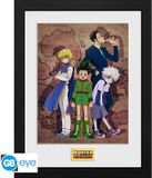 Abystyle Hunter X Hunter Framed Print - Key Art Map