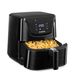 Klarstein AeroVital Deluxe 5,4L Friteuse à air chaud Noir, Métallique