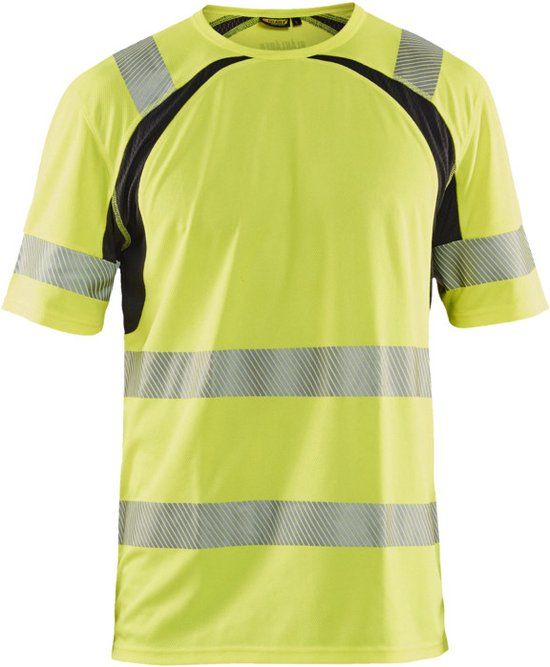 Blåkläder UV-T-shirt High Vis 3397-1013 - High Vis Geel/Zwart - M