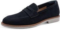 Tamaris Heren Loafers Blauw Leer Maat 46