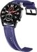 König Design Huawei Vervangingsarmband voor Huawei Watch GT 2 46mm, siliconen band met lus, kleur: blauw